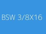 BSW 3/8X16
